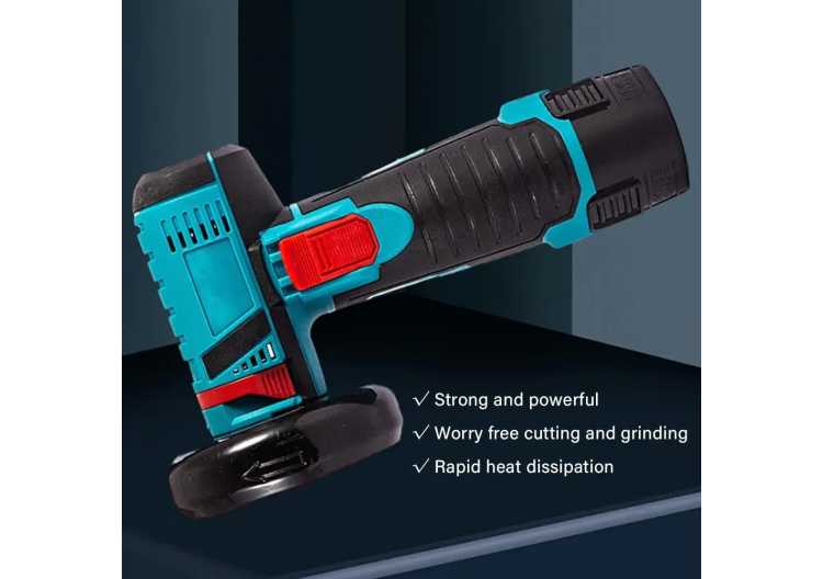 12V Cordless Electric Angle Grinder 19500rpm Lithium Battery Mini Polishing Grinding Machine Diamond Cutting Power Grinder 1420